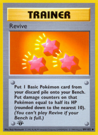 Revive 89/102 Base Base Set