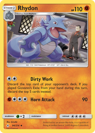 Rhydon 94/214