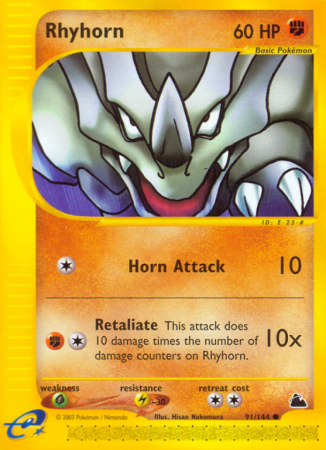 Rhyhorn 91/182