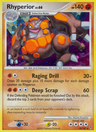 Rhyperior 10/147 Platinum Supreme Victors