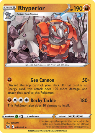 Rhyperior 91/196