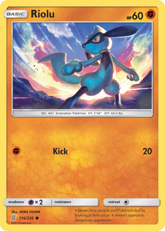 Riolu 116/236