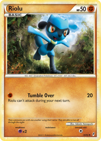 Riolu 50/106 HeartGold & SoulSilver Call of Legends