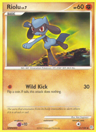 Riolu 61/130 Diamond & Pearl Diamond & Pearl