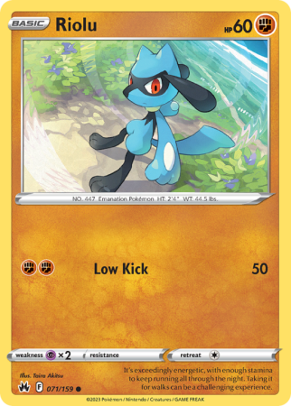 Riolu 71/159