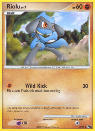 Riolu 8/17 POP POP Series 6