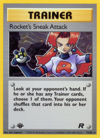 Rocket's Sneak Attack 72/83 Base Team Rocket