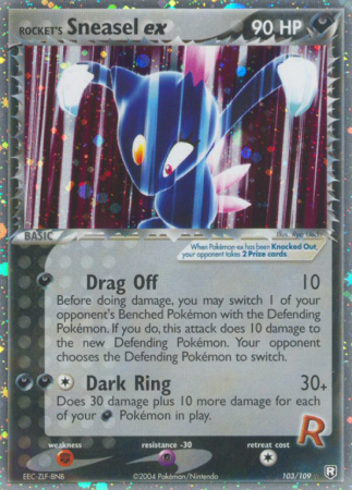 Rocket's Sneasel ex 103/109 EX Team Rocket Returns