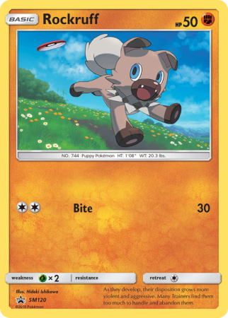 Rockruff SM120/156