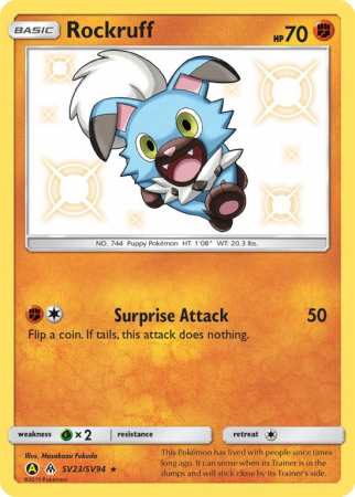 Rockruff SV23/94