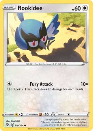 Rookidee 219/264 Sword & Shield Fusion Strike