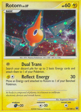 Rotom 13/100 Diamond & Pearl Majestic Dawn