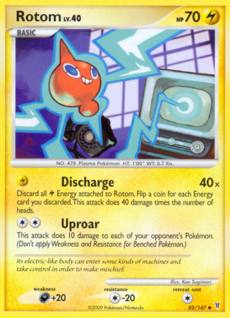 Rotom 82/147 Platinum Supreme Victors