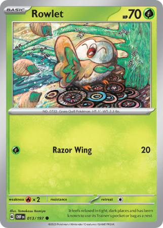 Rowlet 13/197