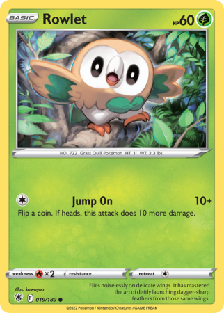 Rowlet 19/189