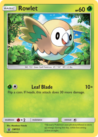 Rowlet SM153/156