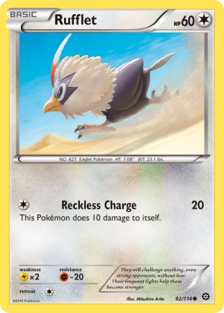 Rufflet 92/114 XY Steam Siege