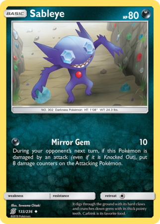 Sableye 133/236
