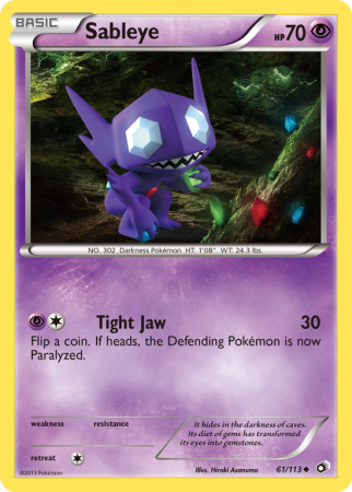 Sableye 61/113