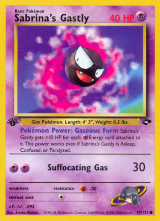 Sabrina's Gastly 97/132