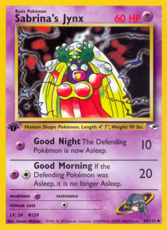 Sabrina's Jynx 59/132 Gym Gym Heroes