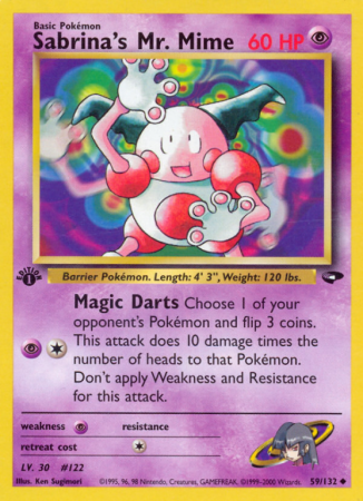 Sabrina's Mr. Mime 59/132