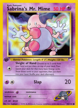 Sabrina's Mr. Mime 94/132