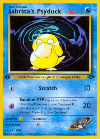 Sabrina's Psyduck 99/132