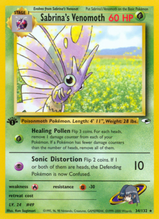 Sabrina's Venomoth 34/132