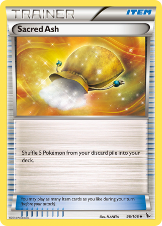 Sacred Ash 96/106 XY Flashfire