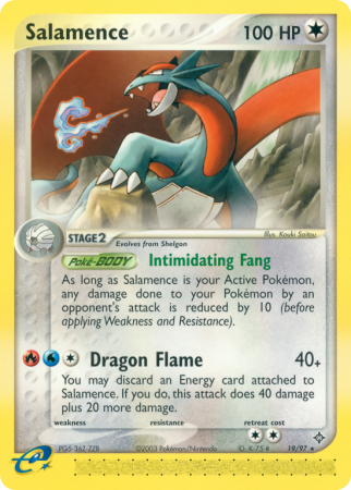 Salamence 19/97 EX Dragon