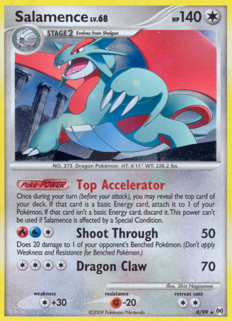 Salamence 8/99 Platinum Arceus