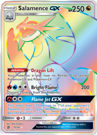 Salamence-GX 73/70 Sun & Moon Dragon Majesty