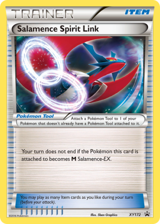 Salamence Spirit Link XY172/183 XY XY Black Star Promos