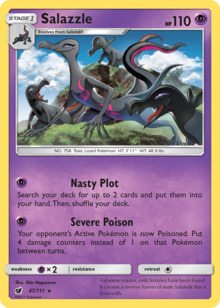 Salazzle 47/111 Sun & Moon Crimson Invasion