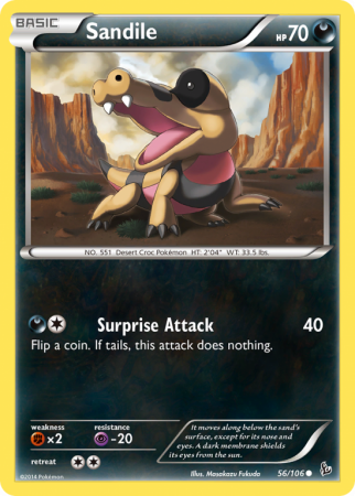 Sandile 56/106 XY Flashfire