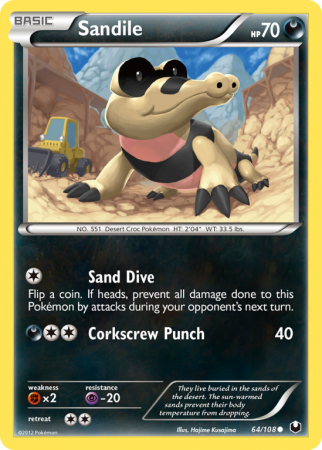 Sandile 64/108 Black & White Dark Explorers