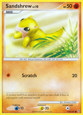 Sandshrew 124/147