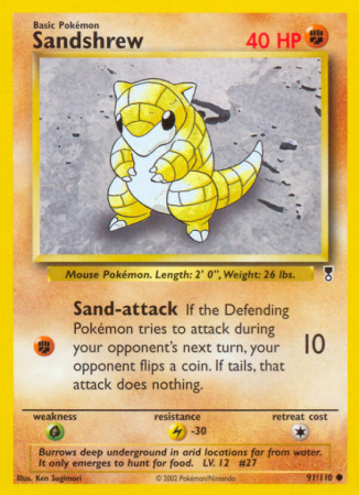 Sandshrew 91/110