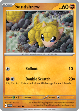 Sandshrew 97/167