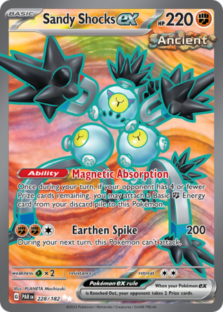 Sandy Shocks ex 228/182 Scarlet & Violet Paradox Rift