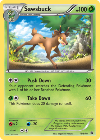Sawsbuck 16/98 Black & White Emerging Powers