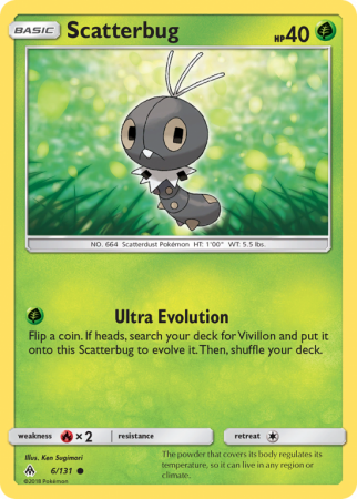 Scatterbug 6/131 Sun & Moon Forbidden Light