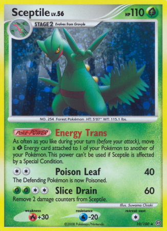 Sceptile 10/100 Diamond & Pearl Stormfront
