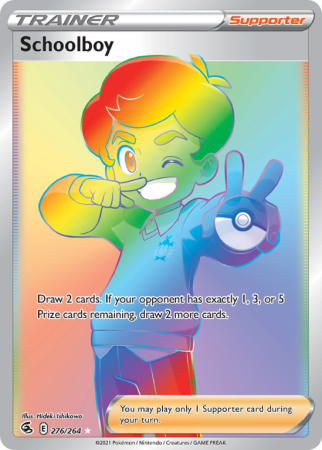 Schoolboy 276/264 Sword & Shield Fusion Strike