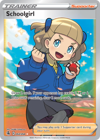 Schoolgirl 262/264 Sword & Shield Fusion Strike