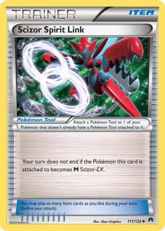 Scizor Spirit Link 111/122 XY BREAKpoint