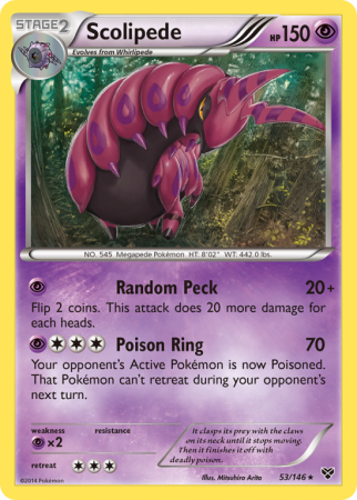 Scolipede 53/146 XY XY