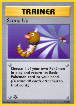 Scoop Up 78/102 Base Base Set