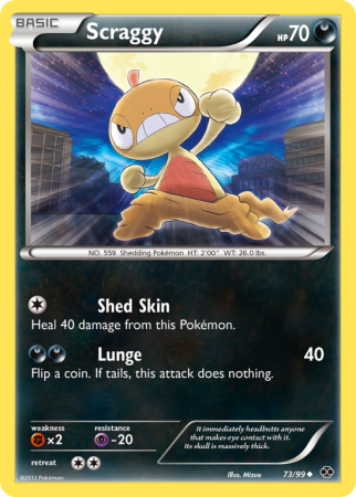 Scraggy 73/99 Black & White Next Destinies